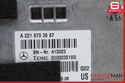 07-14 Mercedes W221 S550 CL550 Voice Language Communication Control Module OEM