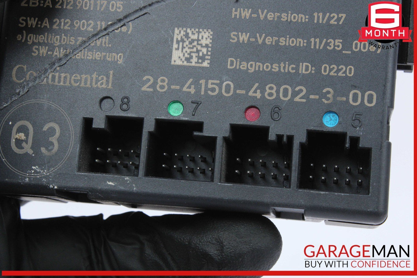 08-18 Mercedes X204 GLK250 Front Right Side Door Control Module 2129004314 OEM