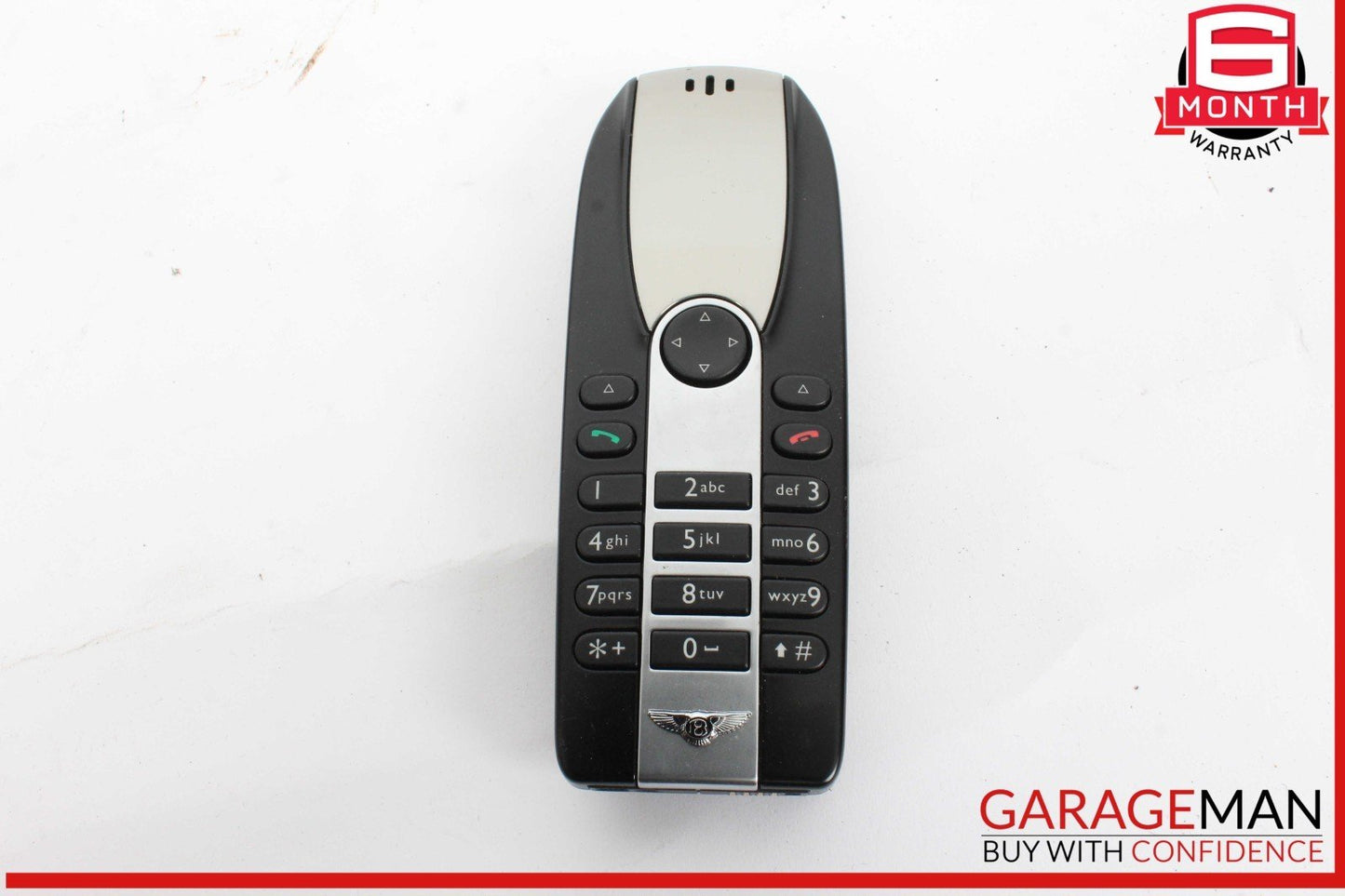 03-12 Bentley Continental GTC Front Right Armrest w/ GP3 Bluetooth Handset OEM