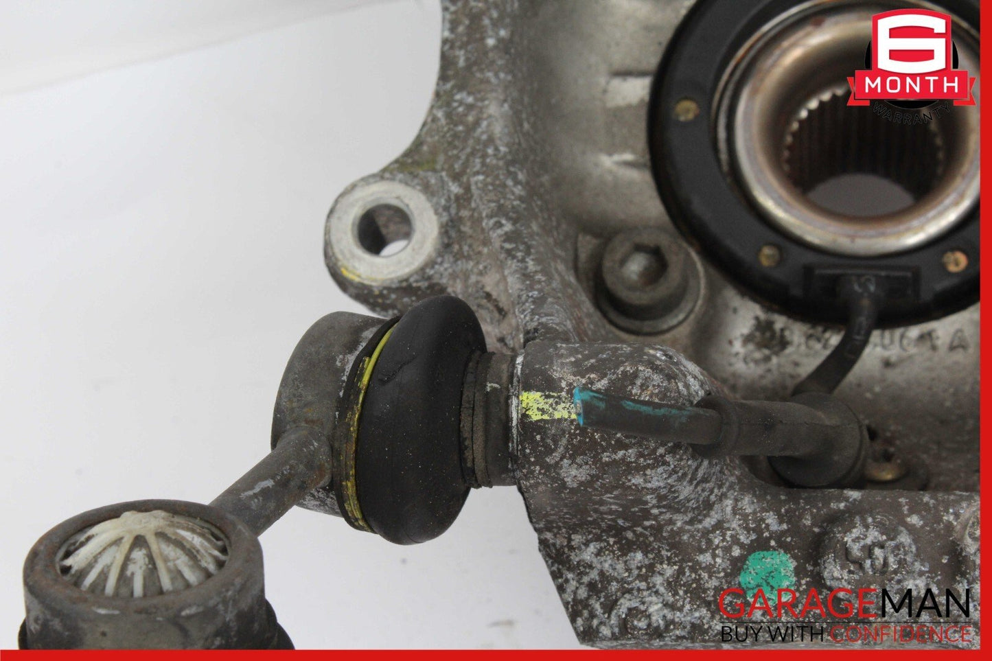 06-10 Maserati Quattroporte M139 Rear Right Side Spindle Knuckle Hub OEM