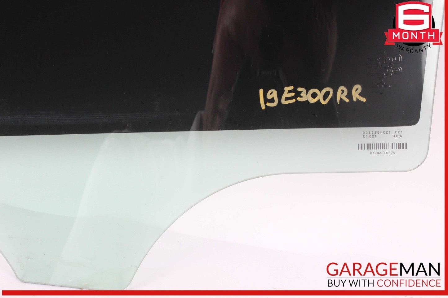 17-20 Mercedes W213 E300 Rear Right Passenger Side Door Window Auto Glass OEM