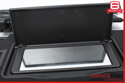 10-16 Mercedes W212 E350 E400 Right Passenger Side Sunvisor Sun Visor Black OEM