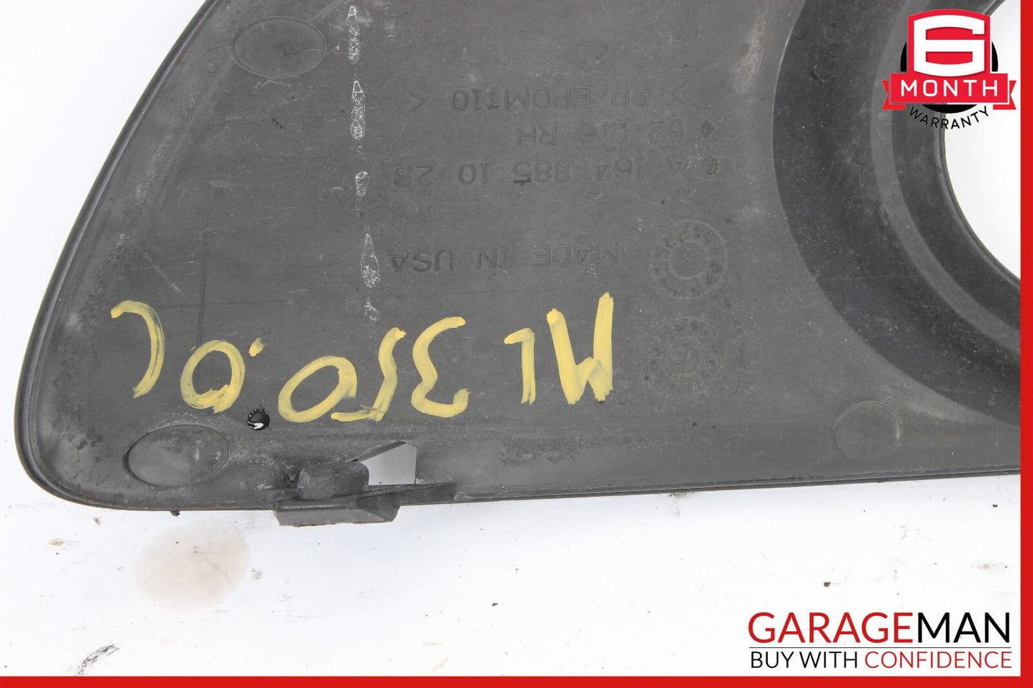 06-09 Mercedes W164 ML350 4MATIC Front Right Side Foglight Fog Light Trim Cover