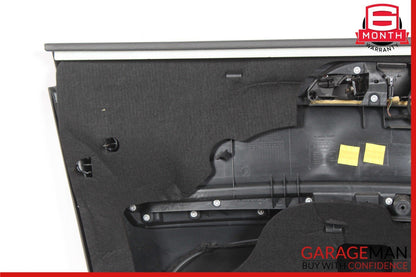 07-15 Audi Q7 Front Right Passenger Side Door Interior Panel Trim Cover Black