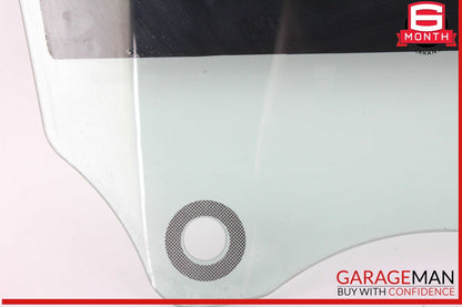 12-18 BMW 640i Rear Left Driver Side Door Window Glass OEM