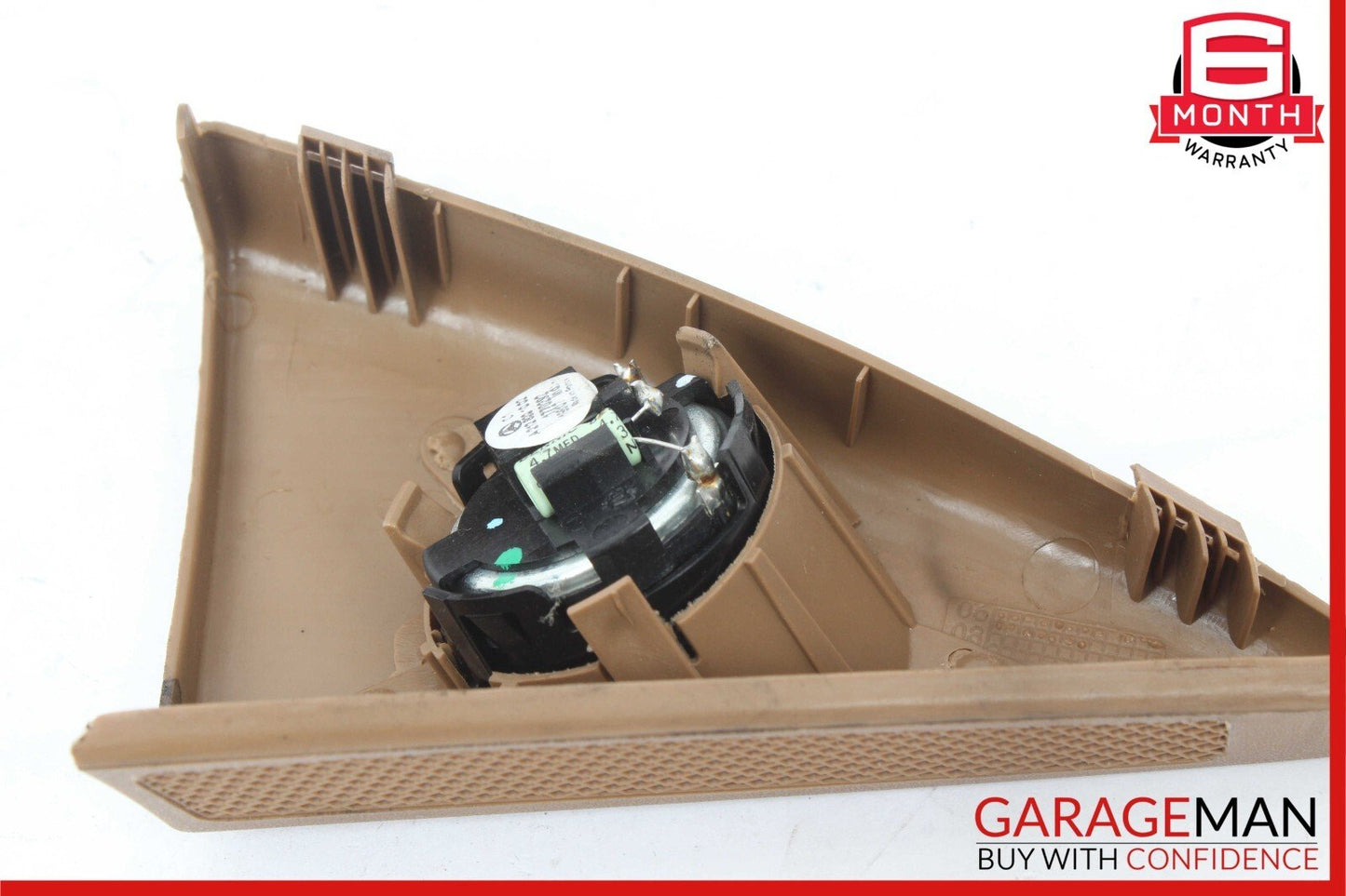 03-09 Mercedes W211 E350 E500 Front Left Side Tweeter Speaker Cover Brown OEM