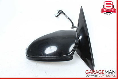 07-09 Mercedes W221 S550 S600 Front Left Side Mirror Door Rear View Black OEM