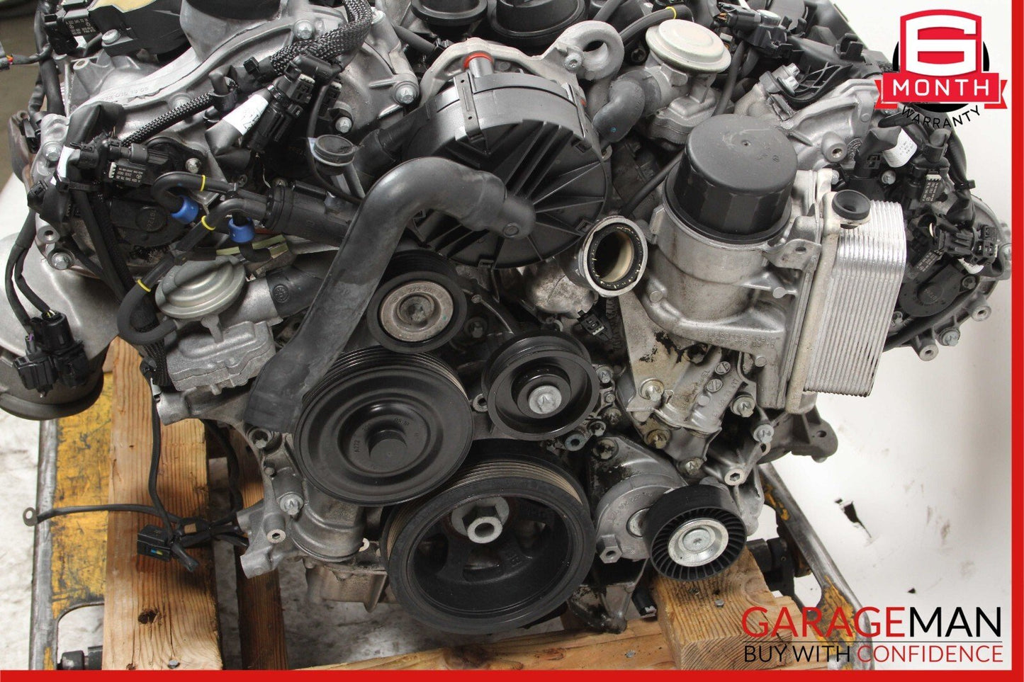 08-11 Mercedes W204 C300 3.0L V6 RWD Engine Motor Block Assembly OEM 206k