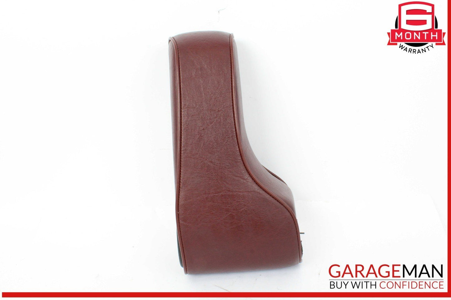 84-93 Mercedes W201 190E 190D Front Center Console Arm Rest Armrest Red OEM