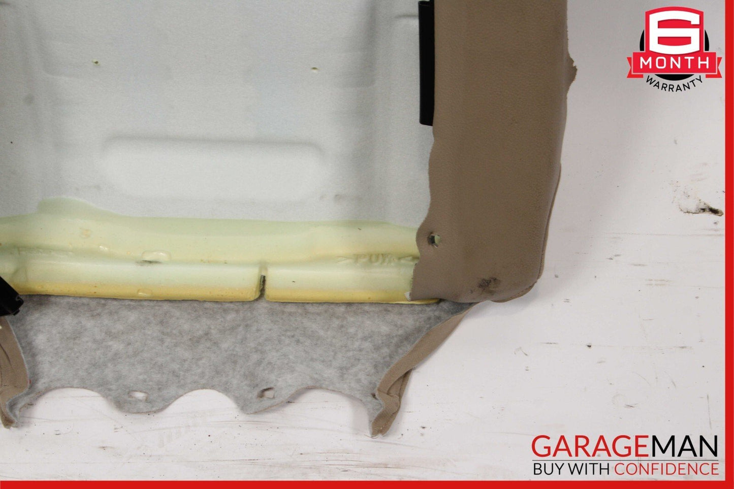 08-14 Mercedes W204 C250 C350 Sedan Front Right Top Upper Seat Cushion Beige OEM