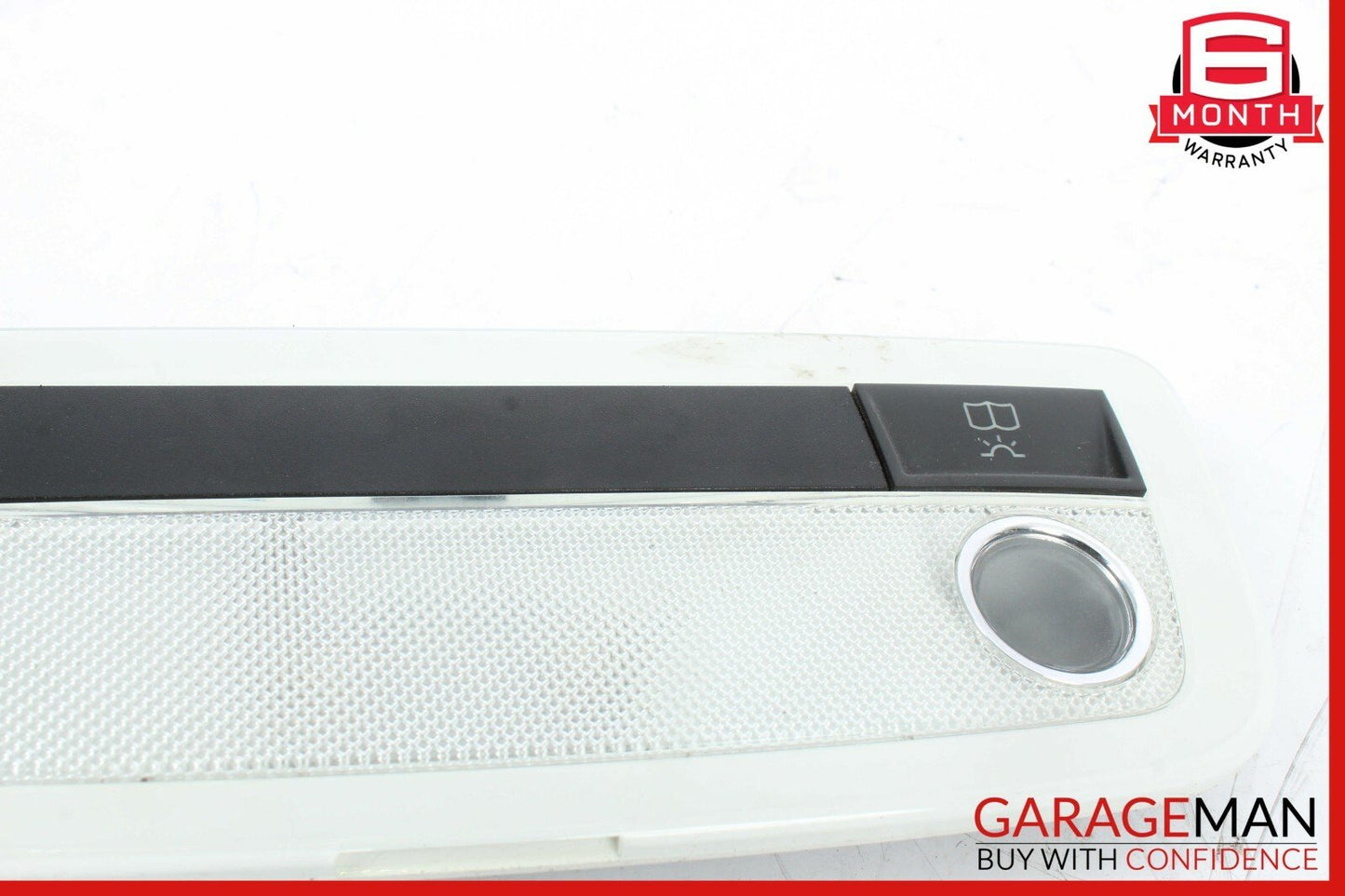 08-21 Mercedes W204 C250 C350 Rear Overhead Dome Light Black 2048204901 OEM