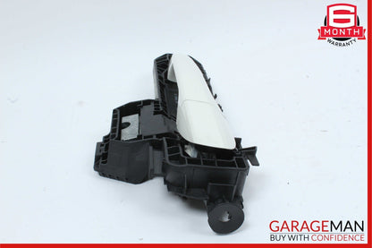 12-14 Mercedes W204 C300 Rear Driver Side Left Exterior Door Handle White OEM