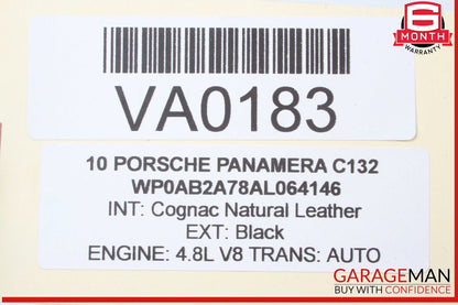 10-16 Porsche Panamera 970 Rear Right Side Door Window Regulator Motor OEM