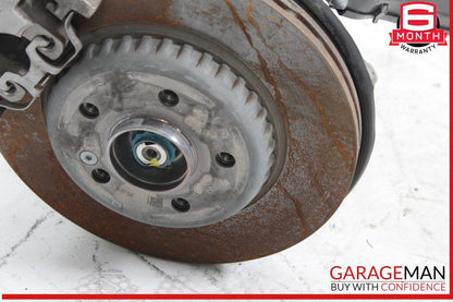 15-20 Mercedes W205 C300 Rear Left Spindle Knuckle Hub Shaft Rotor Disc Assy