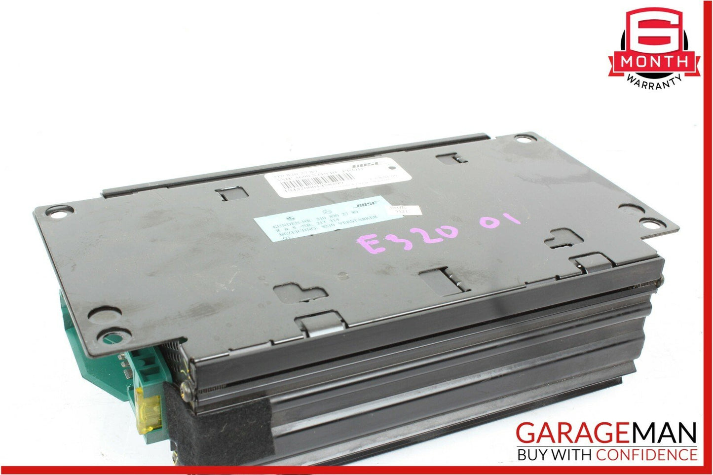 99-02 Mercedes W210 E320 E430 E55 AMG Bose Amp Amplifier Module 2108202789