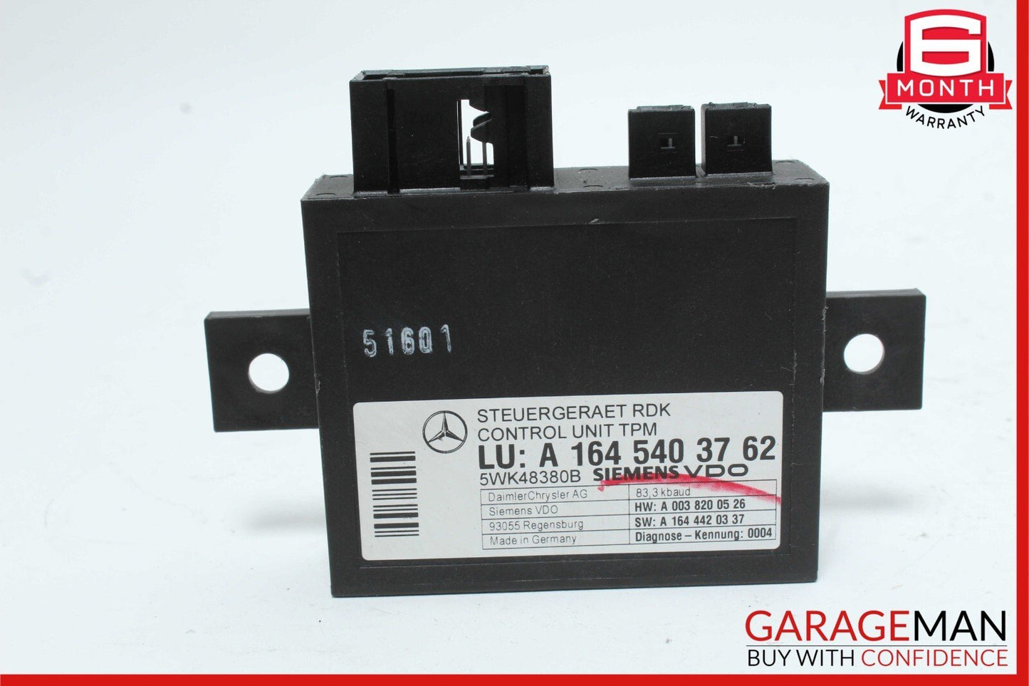 06-13 Mercedes W251 R350 CLS550 E350 TPMS Tire Pressure Control Module Unit OEM