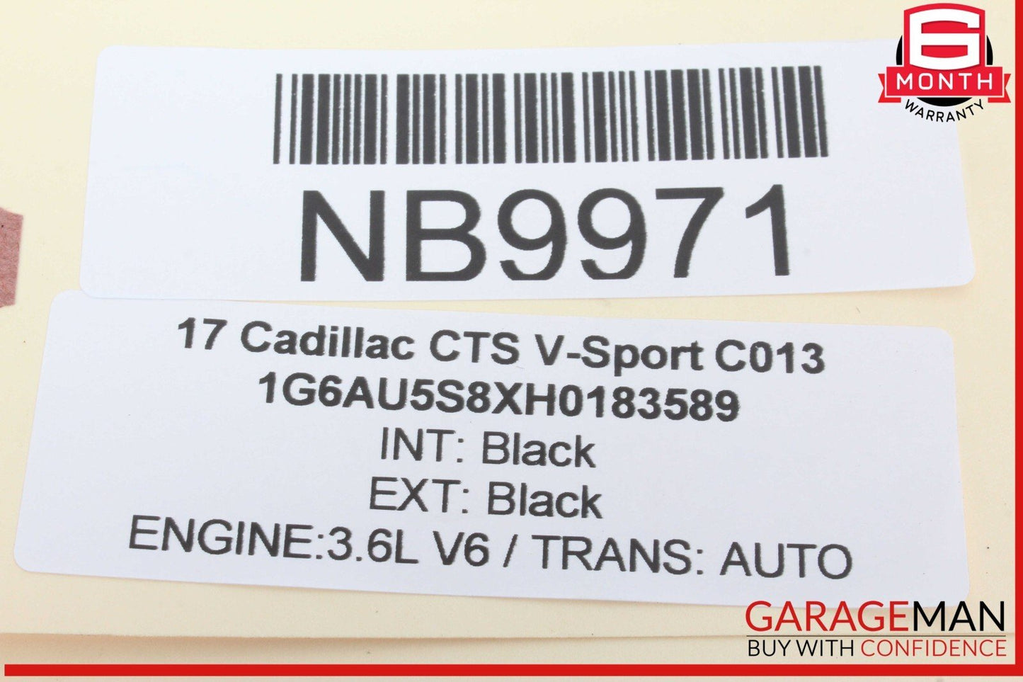 14-19 Cadillac CTS V-Sport Keyless Entry Theft Locking Control Module Unit OEM