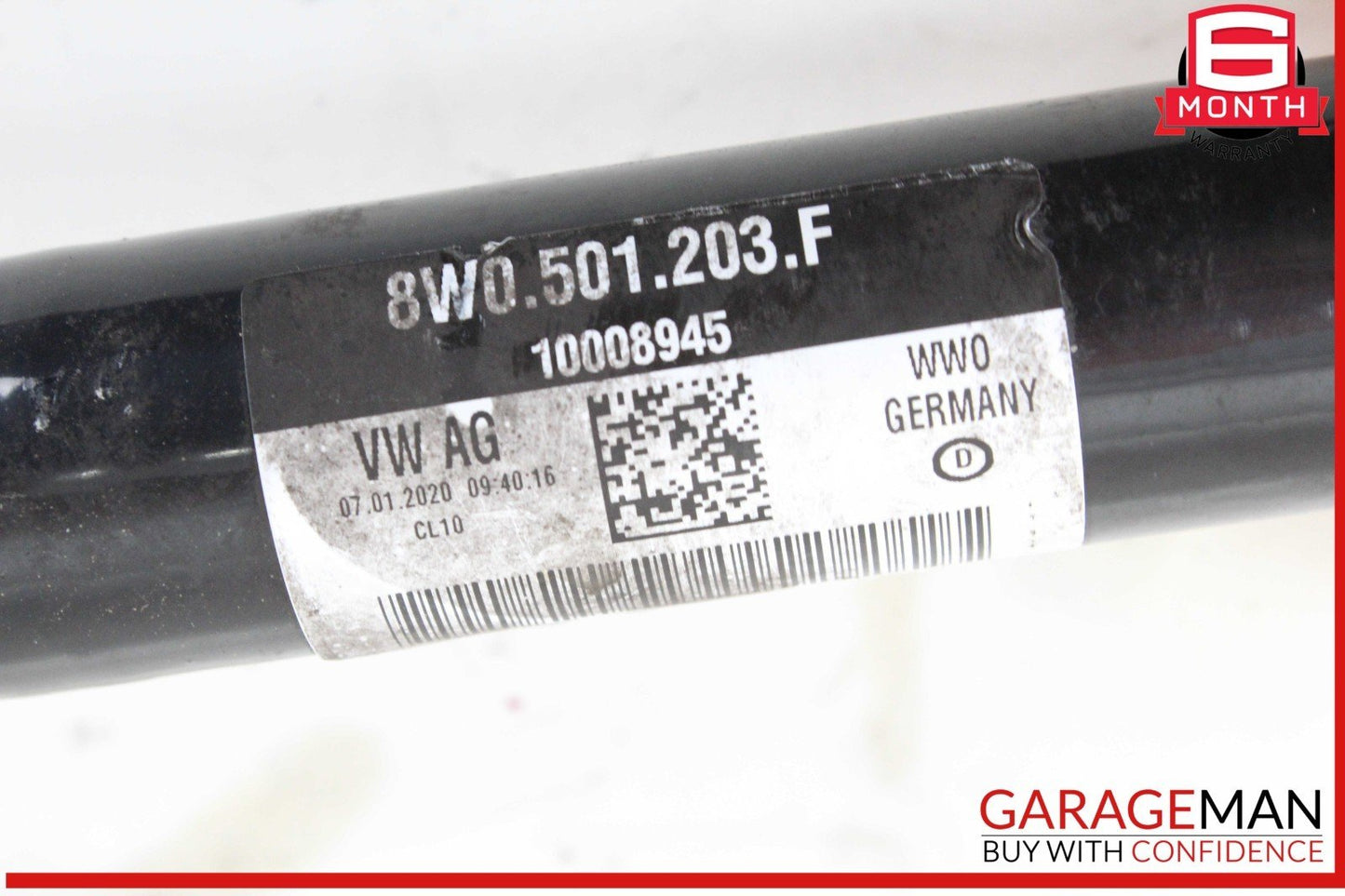 18-24 Audi S5 RS5 Rear Left Driver Side CV Axle Driveshaft 8W0501203F OEM