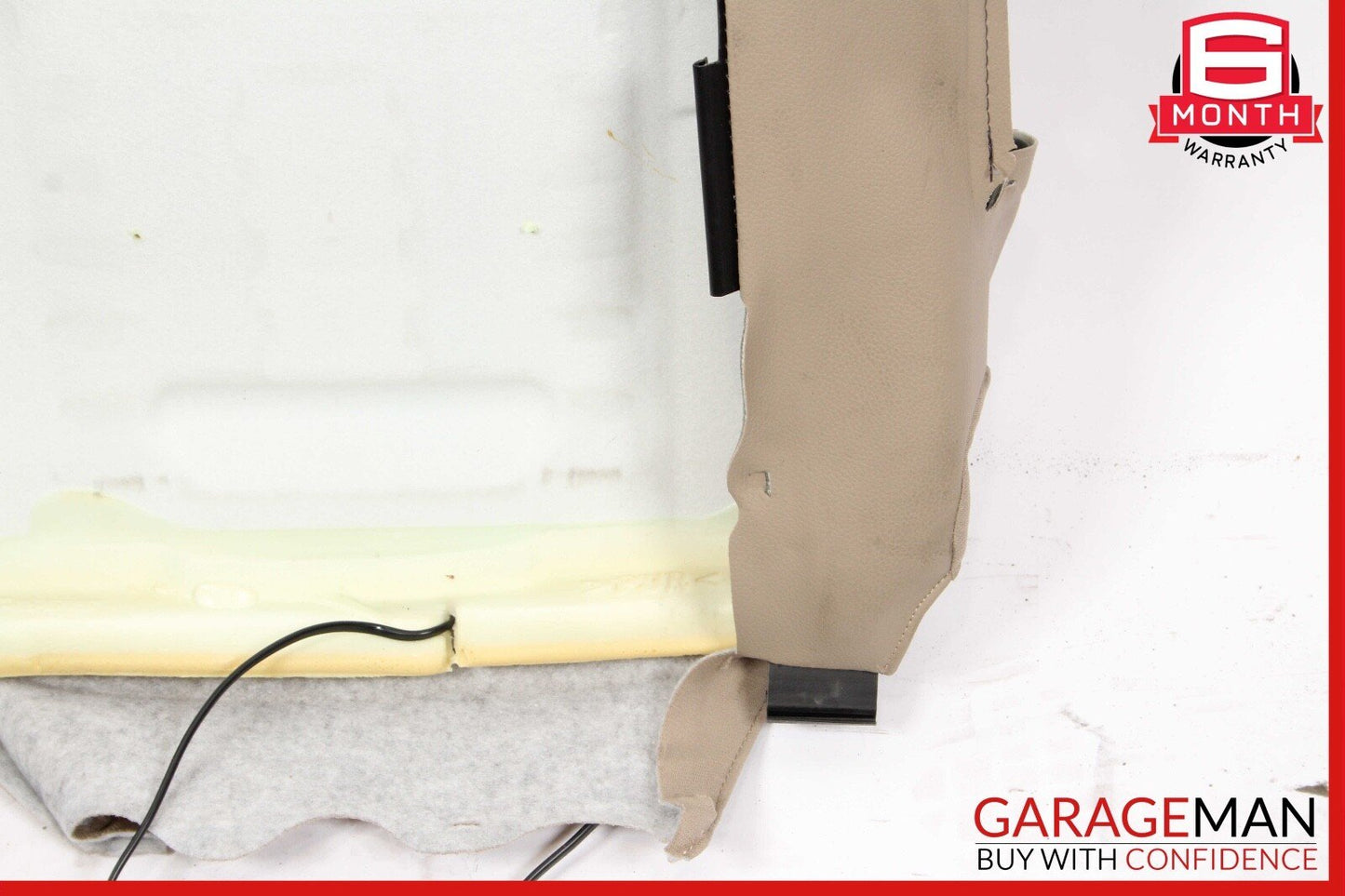 08-14 Mercedes W204 C250 C300 C350 Front Right Top Upper Seat Cushion Beige OEM
