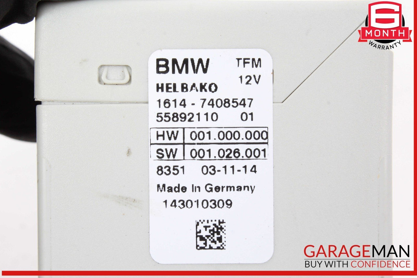 14-19 BMW i3 I01 Hybrid Power Steering Control Module Unit ECU 7408547 OEM