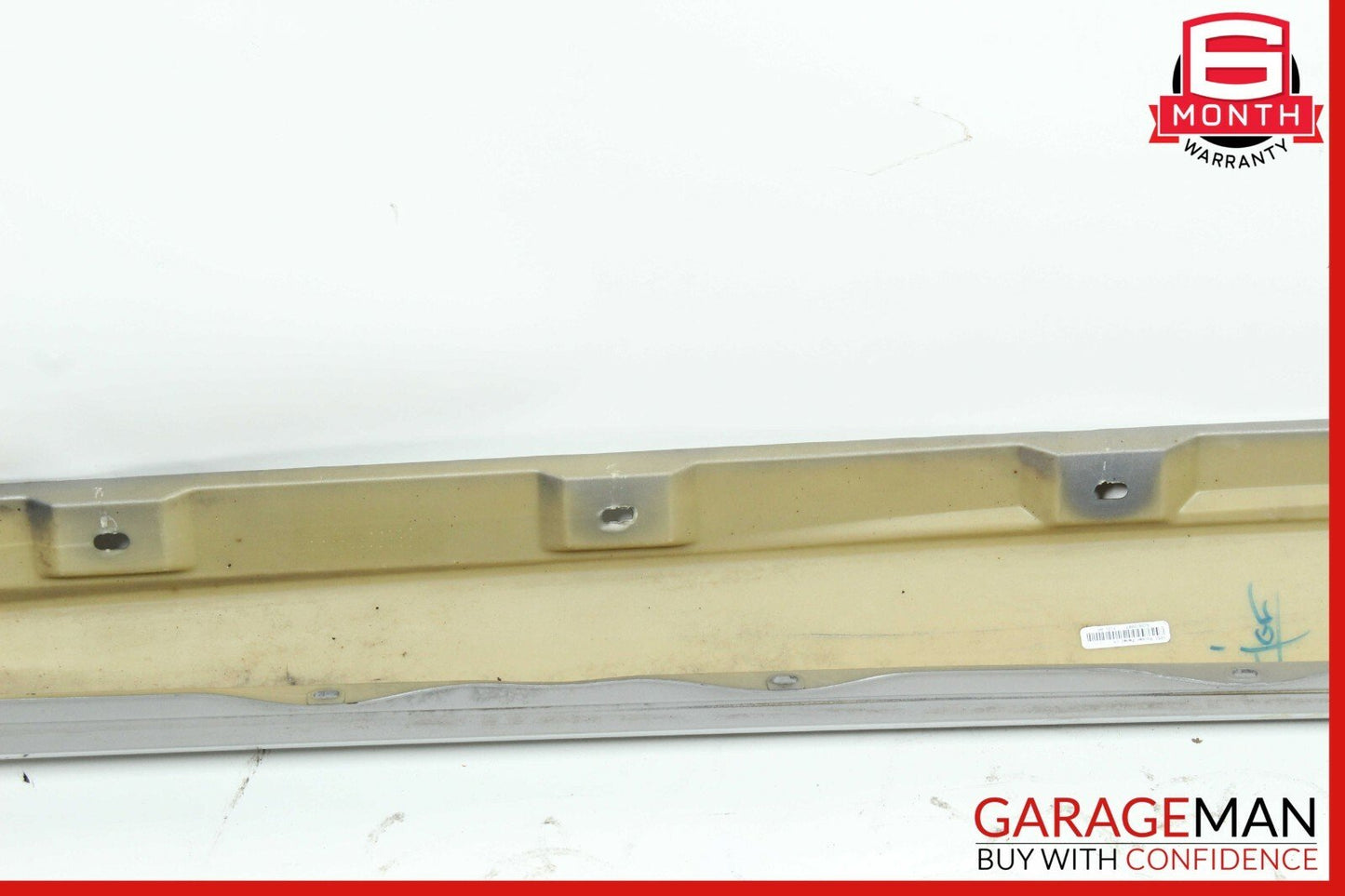 06-09 Mercedes W251 R350 R550 Left Driver Side Rocker Skirt Molding Panel Silver