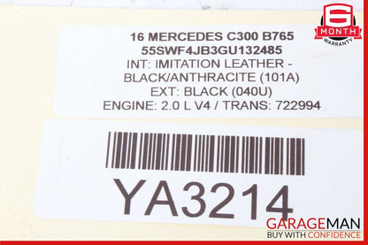 15-20 Mercedes W205 C300 SLC300 Coolant Reservoir Overflow Expansion Tank OEM
