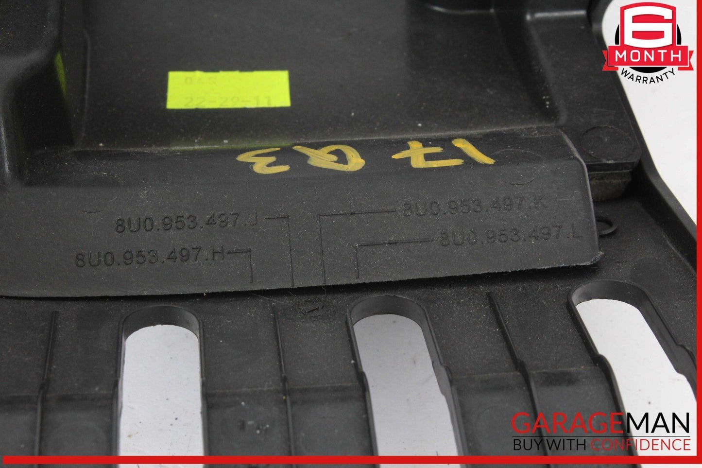 15-18 Audi Q3 Quattro Lower Steering Column Trim Cover 8U0953497 OEM
