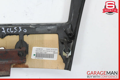 07-14 Mercedes W216 CL550 Center Console Command Unit Radio Bezel Trim Wood OEM