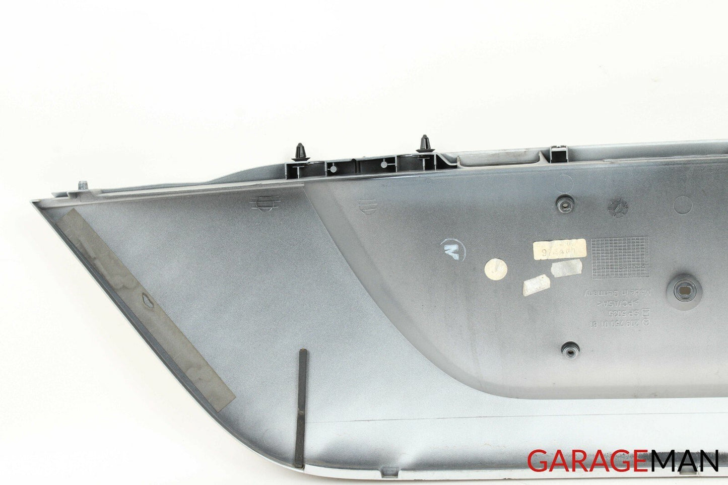 03-09 Mercedes W209 CLK320 CLK500 Rear Trunk Lid License Plate Holder Panel OEM