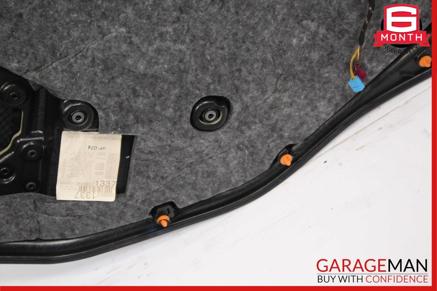 10-13 Mercedes W212 E350 E550 E400 Rear Left Interior Door Panel Assy Beige