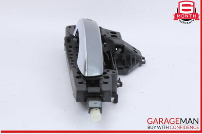 12-18 Audi A7 A6 Rear Left Driver Side Exterior Door Handle Silver 4H0837885 OEM
