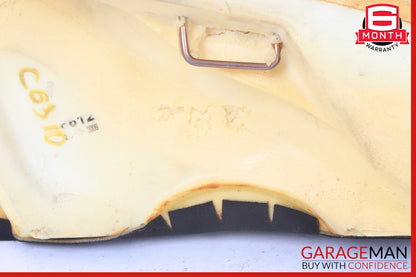 08-14 Mercedes W204 C63 Rear Left Side Seat Side Bolster Black OEM