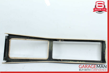 90-02 Mercedes R129 SL500 Upper Center Console Trim Beige OEM