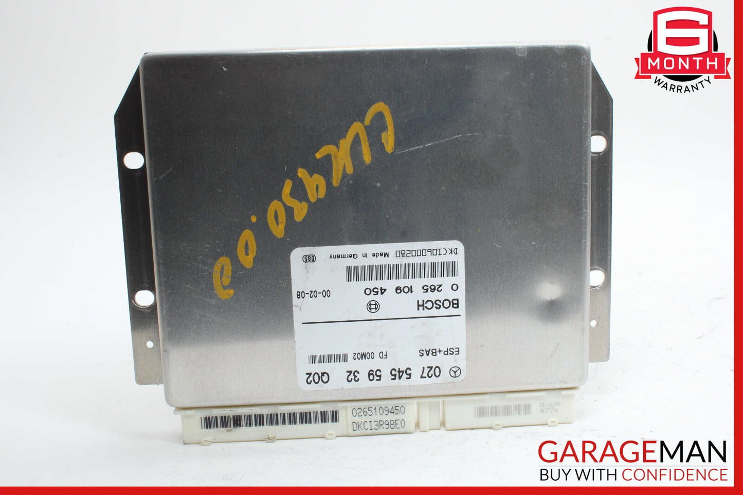 99-03 Mercedes W208 CLK430 ASR ABS Control Module Unit 0275455932 OEM