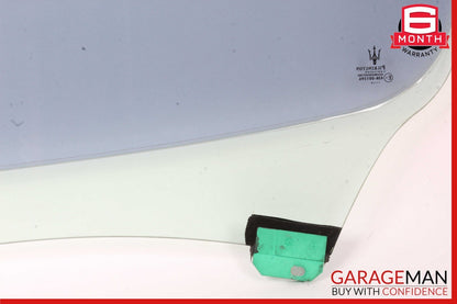 03-13 Maserati Quattroporte M139 Rear Left Side Door Window Glass OEM