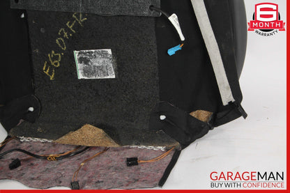 07-09 Mercedes W211 E63 AMG Front Right / Left Top Upper Seat Cushion Anthracite