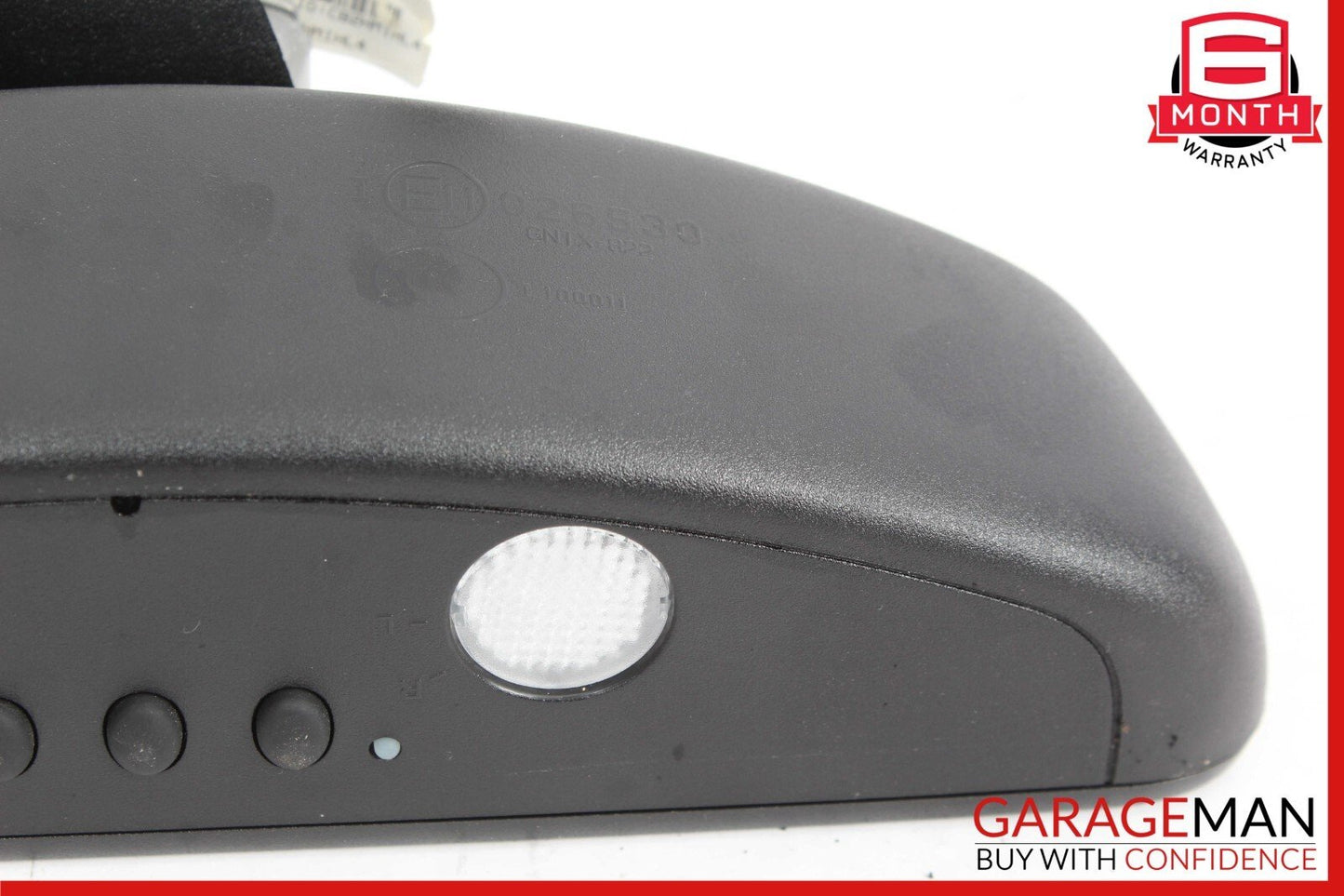 08-14 Mercedes W204 C250 C300 C63 AMG Top Upper Rear View Mirror Black OEM