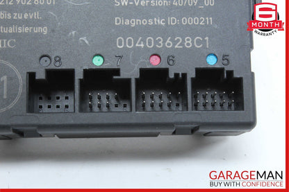 08-18 Mercedes W212 E350 C300 SLK350 Front Left Side Door Control Module OEM