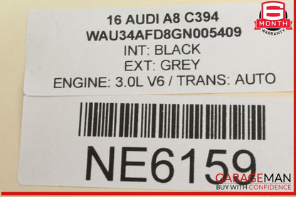12-18 Audi A8 A8 Quattro 3.0L Engine Motor Alternator Generator 06E903015B OEM