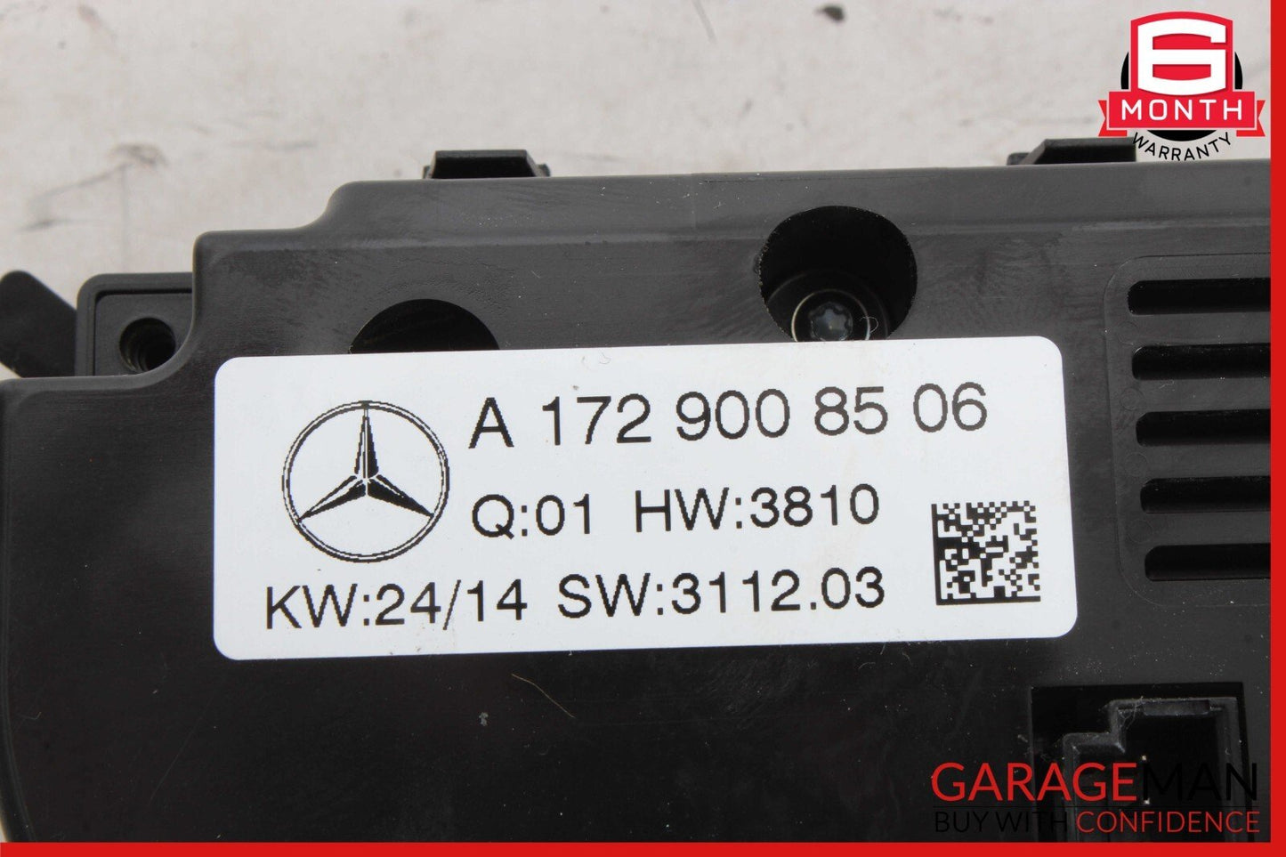 13-20 Mercedes R172 SLK250 SLC300 SLK350 AC A/C Heater Climate Control OEM