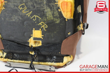 14-18 Maserati Quattroporte Front Right Lower Bottom Seat Cushion Cover Brown