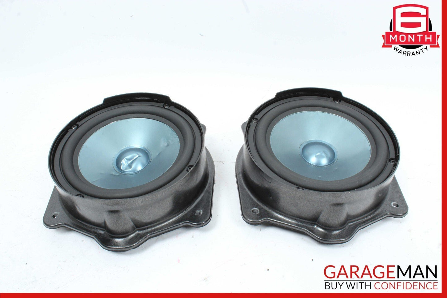 07-09 Mercedes W221 S550 Rear Left & Right Door Audio Sound Speakers Set of 2 Pc