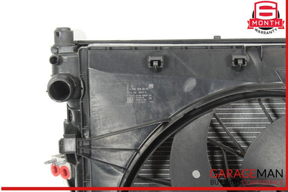 12-19 Mercedes W166 ML350 Water Radiator A/C Conditioning Condenser Assembly OEM