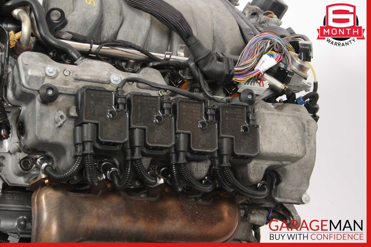 03-06 Mercedes R230 SL500 5.0L V8 Complete Engine Motor Block Assembly OEM 195k