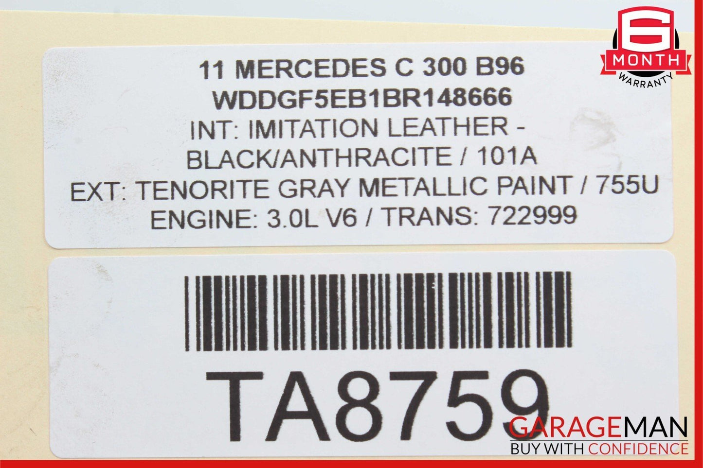 05-13 Mercedes W204 C250 C300 V6 Engine Motor Oil Pump Assembly 2721800701 OEM