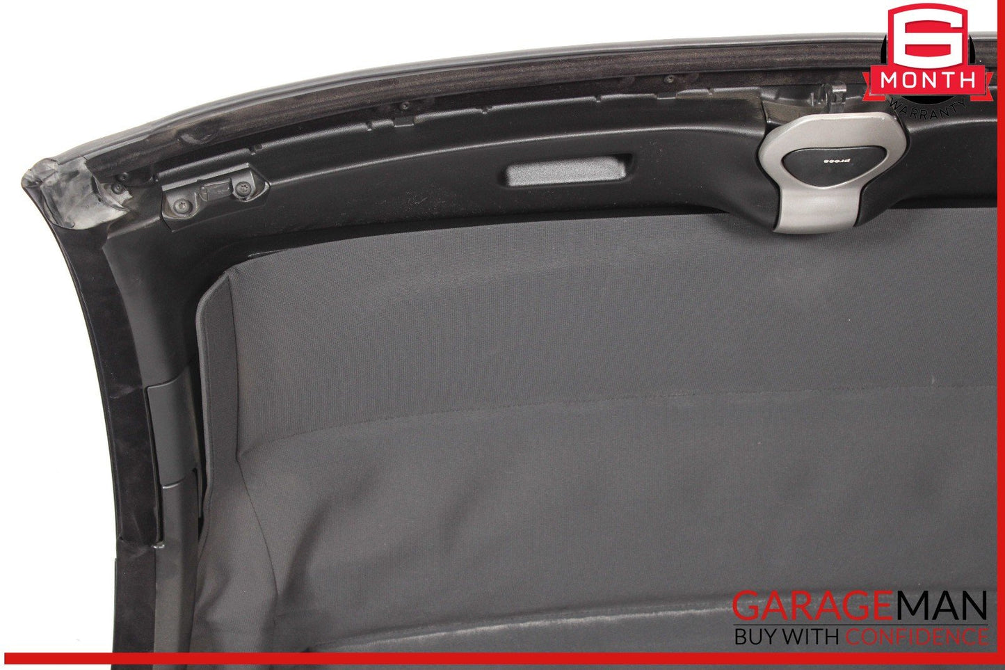 05-08 Porsche Boxster 987 Rear Convertible Soft Top Roof Glass Assembly Black