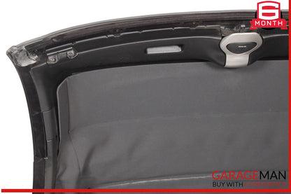 05-08 Porsche Boxster 987 Rear Convertible Soft Top Roof Glass Assembly Black