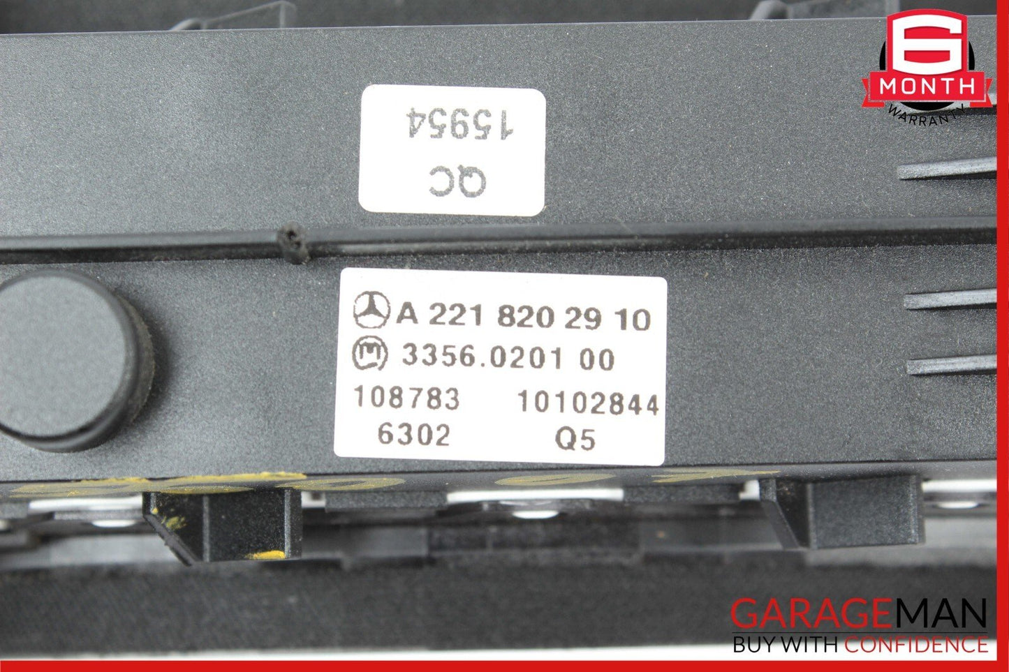 07-14 Mercedes W221 S550 CL550 Dashboard Dash Control Switch Panel Trim Assembly