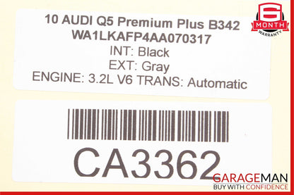 09-18 Audi Q5 A5 A6 A7 Engine Starter Motor 079911022 OEM
