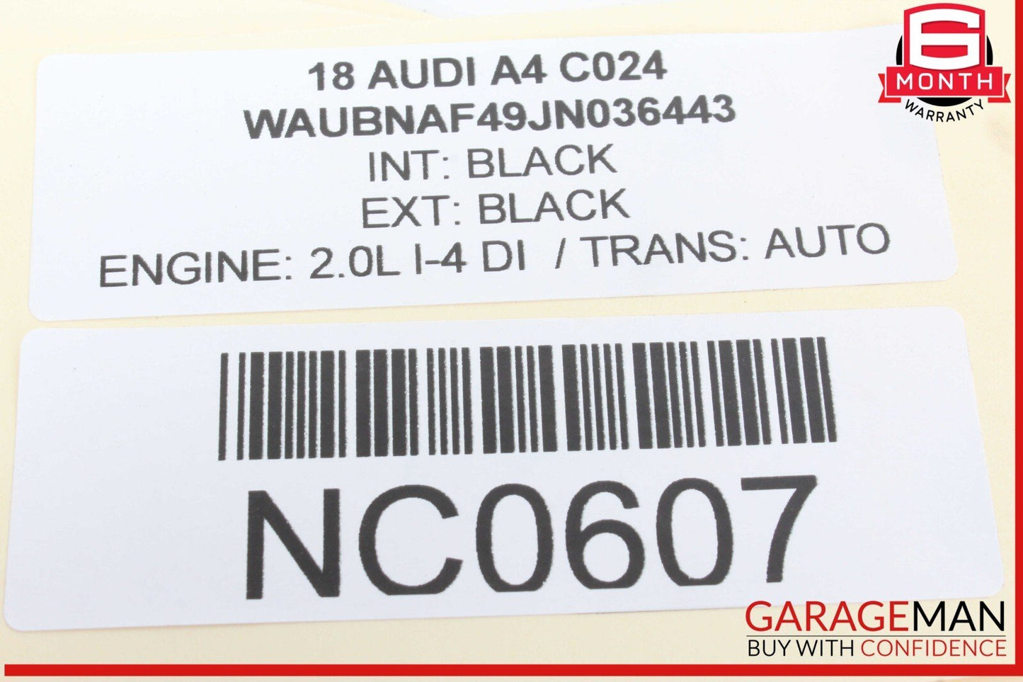 17-24 Audi A4 Quattro Rear Right or Left Side Door Control Module 8W0959595H OEM